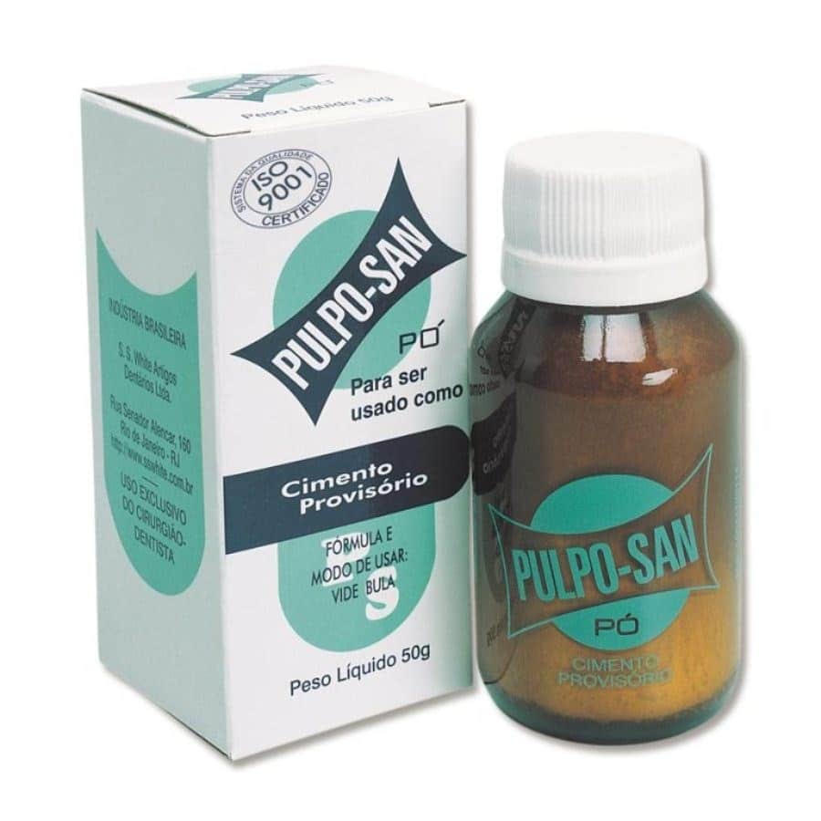 Cimento Provisório Pulpo-San Pó