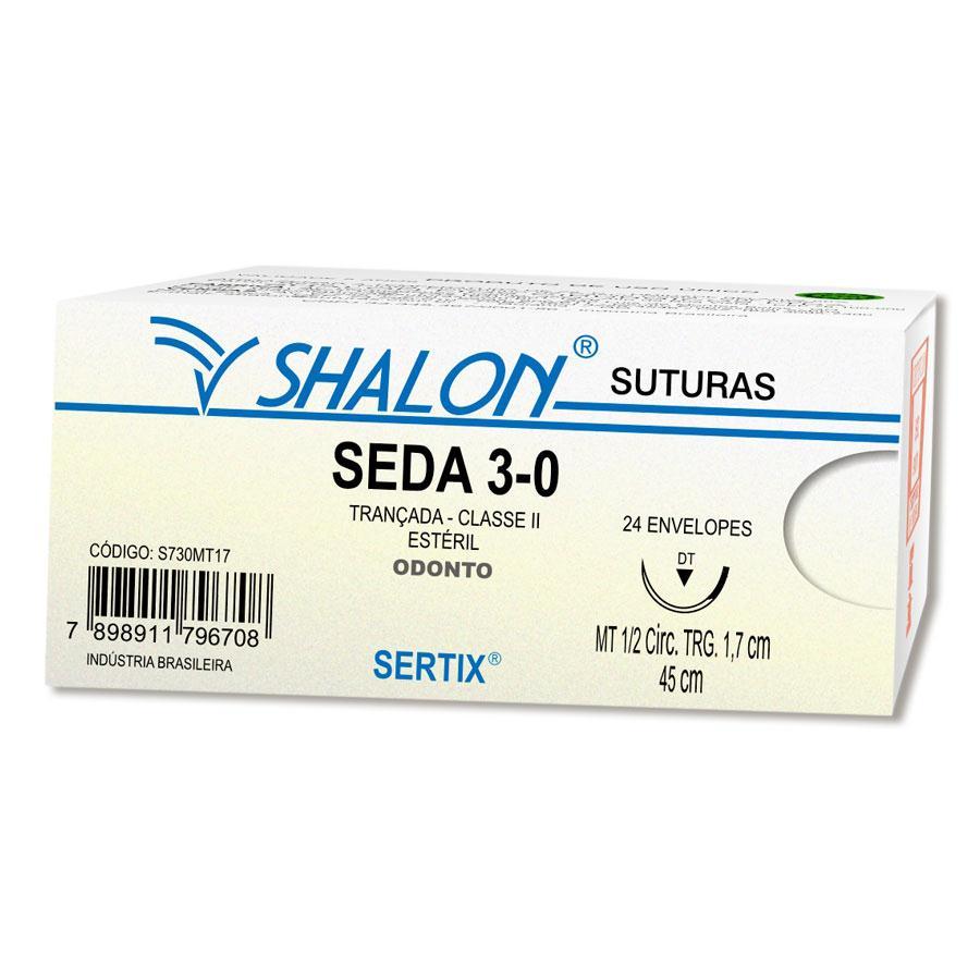 Fio de Sutura Seda - Shalon
