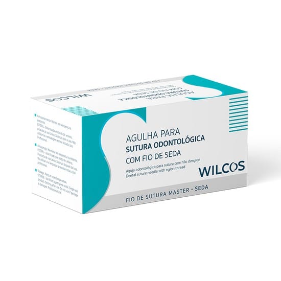Fio de Sutura Seda 4.0 c/ 24 - Wilcos