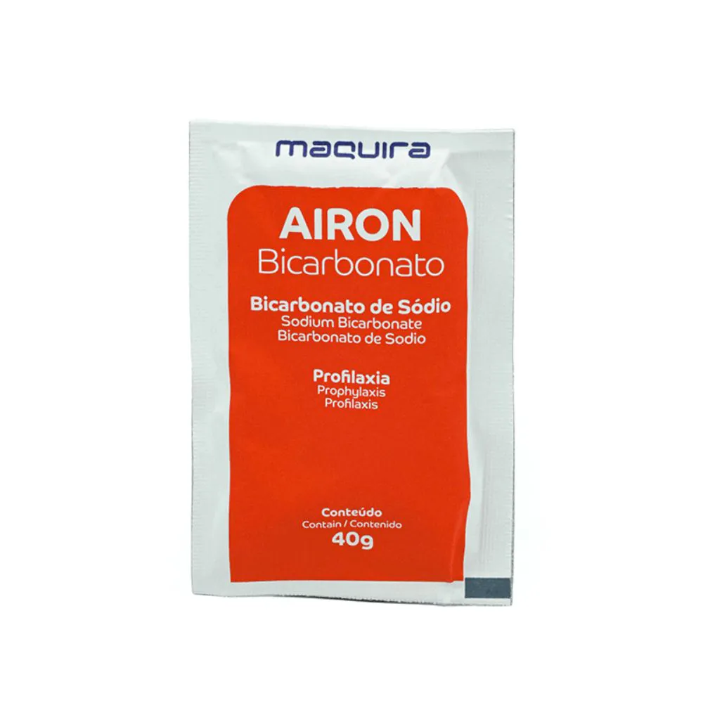 Bicarbonato de Sódio Airon Sachê 40g