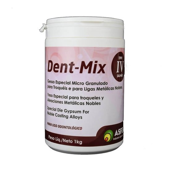 Gesso Pedra Especial Dent-Mix Tipo IV- Asfer
