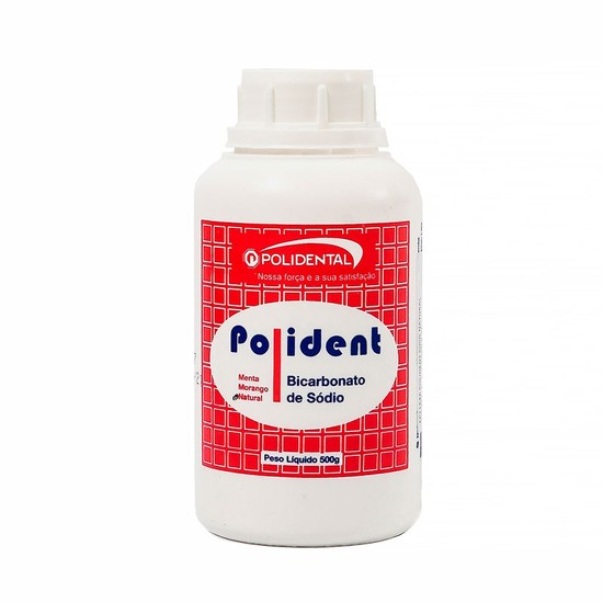 Bicarbonato de Sódio 500g - Polidental